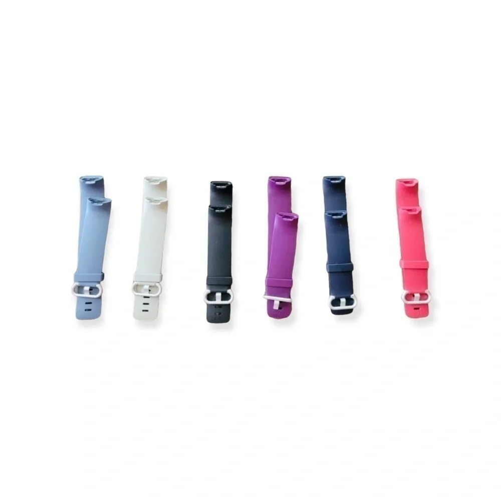 Nofeda wrist bands Men women LARGE fit bit replaceable 6 pack new work out